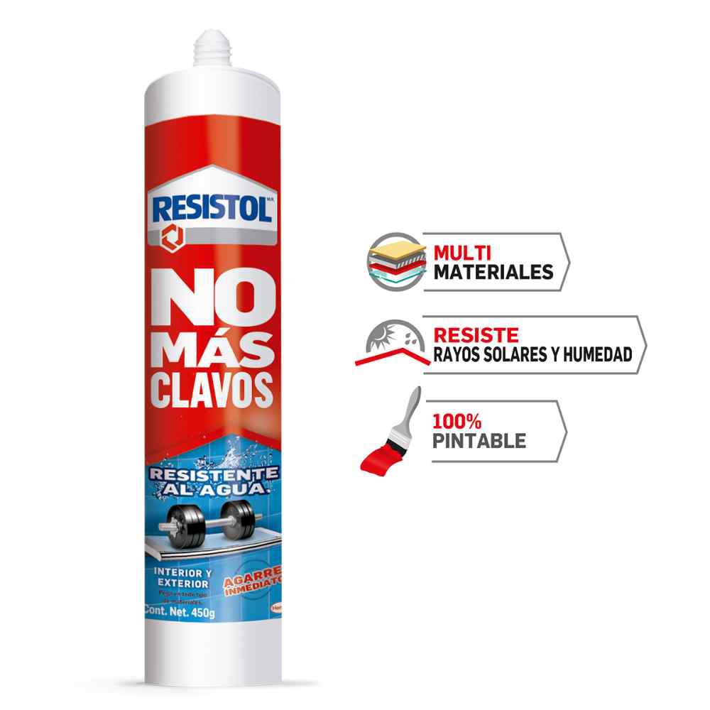 [RES360] RESISTOL NO MAS CLAVOS 450G