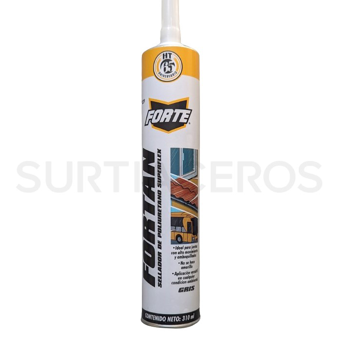 [16-0229] SELLADOR POLIURETANO FORTAN GRIS 310ML