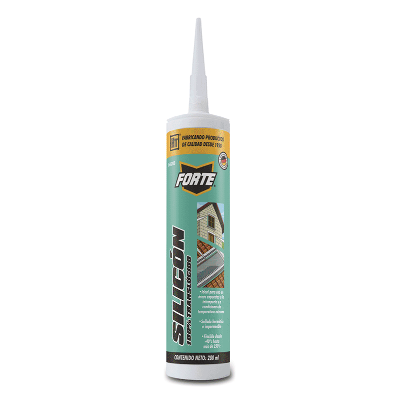[16-0203] SILICON HECORT 100% TRANSLUCIDO 280ML