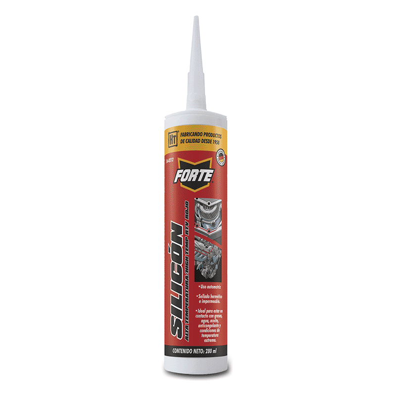 [16-0212] SILICON HECORT ALTA TEMPERATURA 280ML ROJO