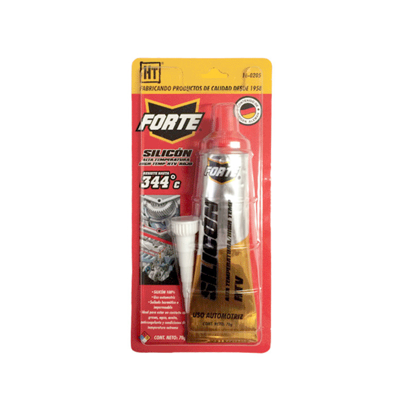 [16-0205] SILICON HECORT ALTA TEMP 70G ROJO