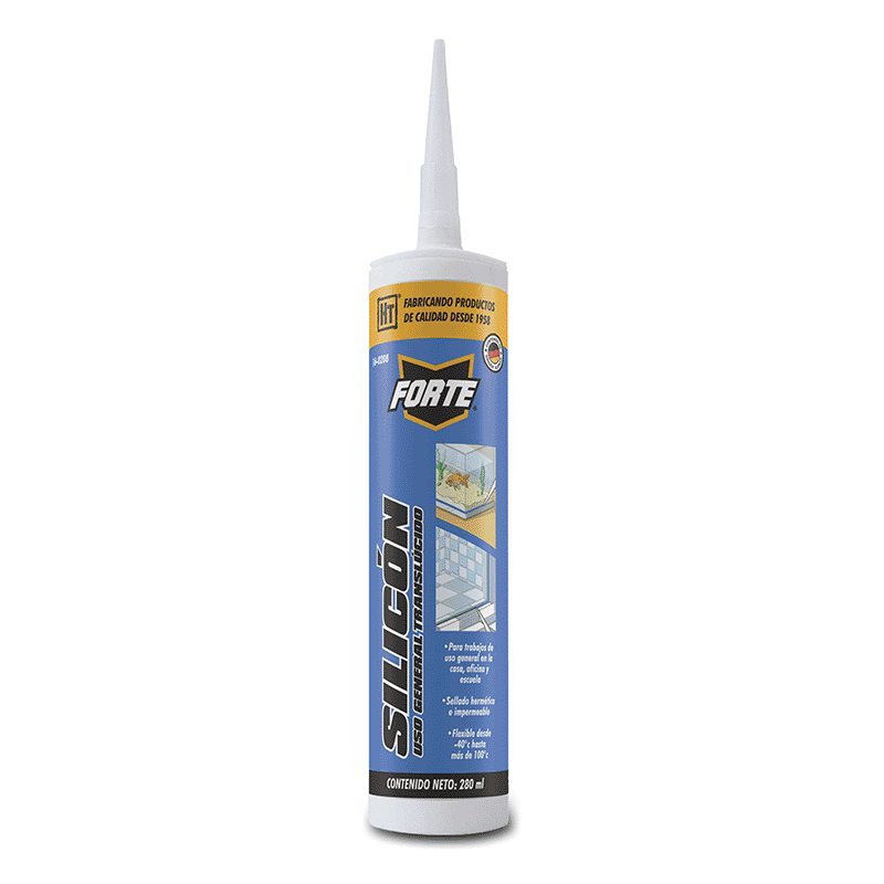 [16-0208] SILICON HECORT USO GENERAL 280ML TRANSPARENTE