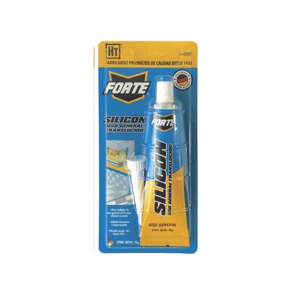 SILICON HECORT USO GENERAL 70G TRANSPARENTE