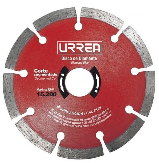 [DDIS45] DISCO DE DIAMANTE CORTE SEGM 4 1/2 URREA