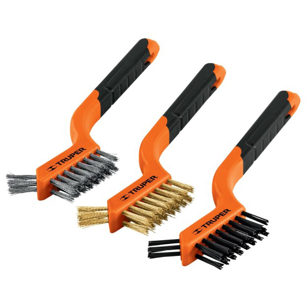 [10652] CEPILLOS DE ALAMBRE MINI 3 PIEZAS 28 PIN