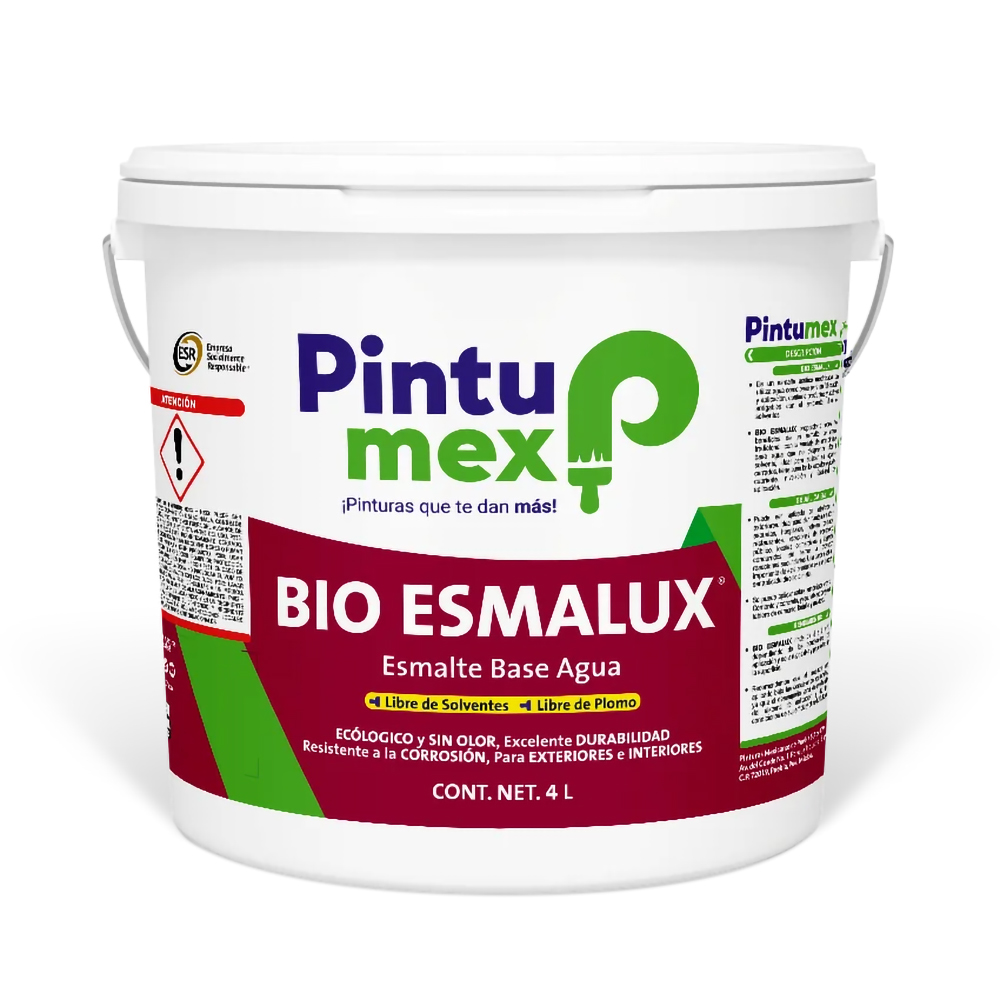 [004-1900B] BIO ESMALUX BASE AGUA BLANCO 4L