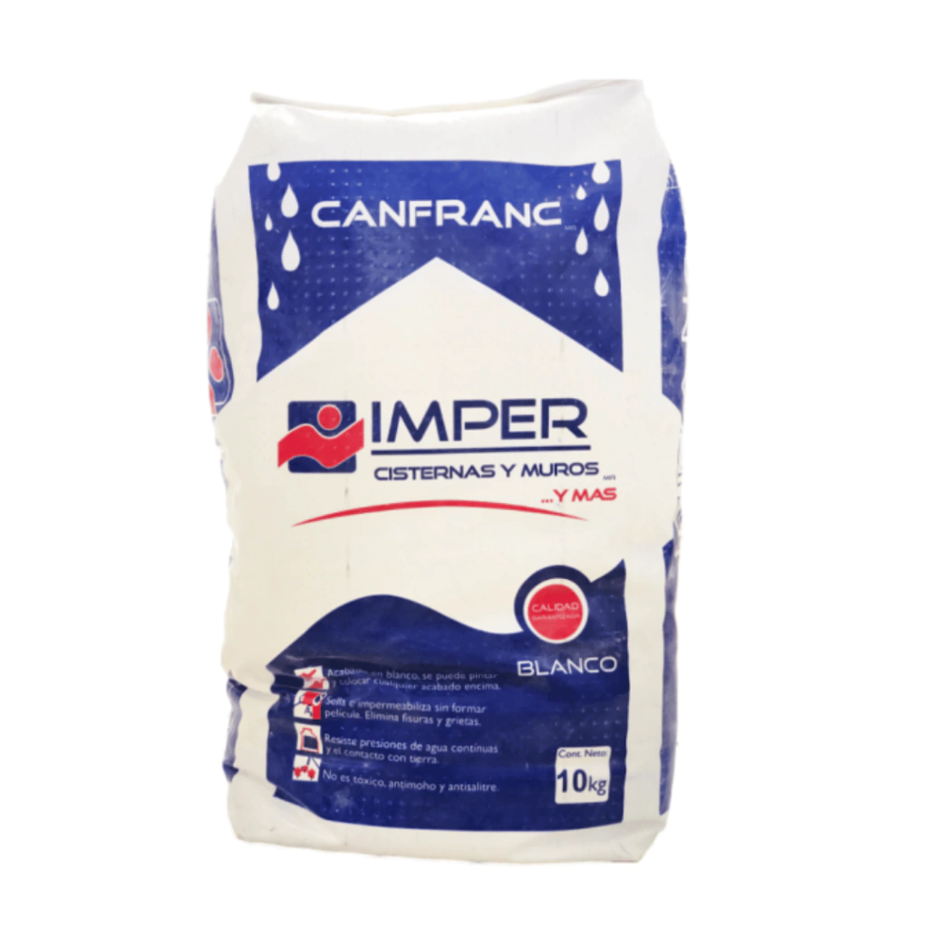 IMPER CEMENTOSO CISTERNAS Y MUROS 10KG