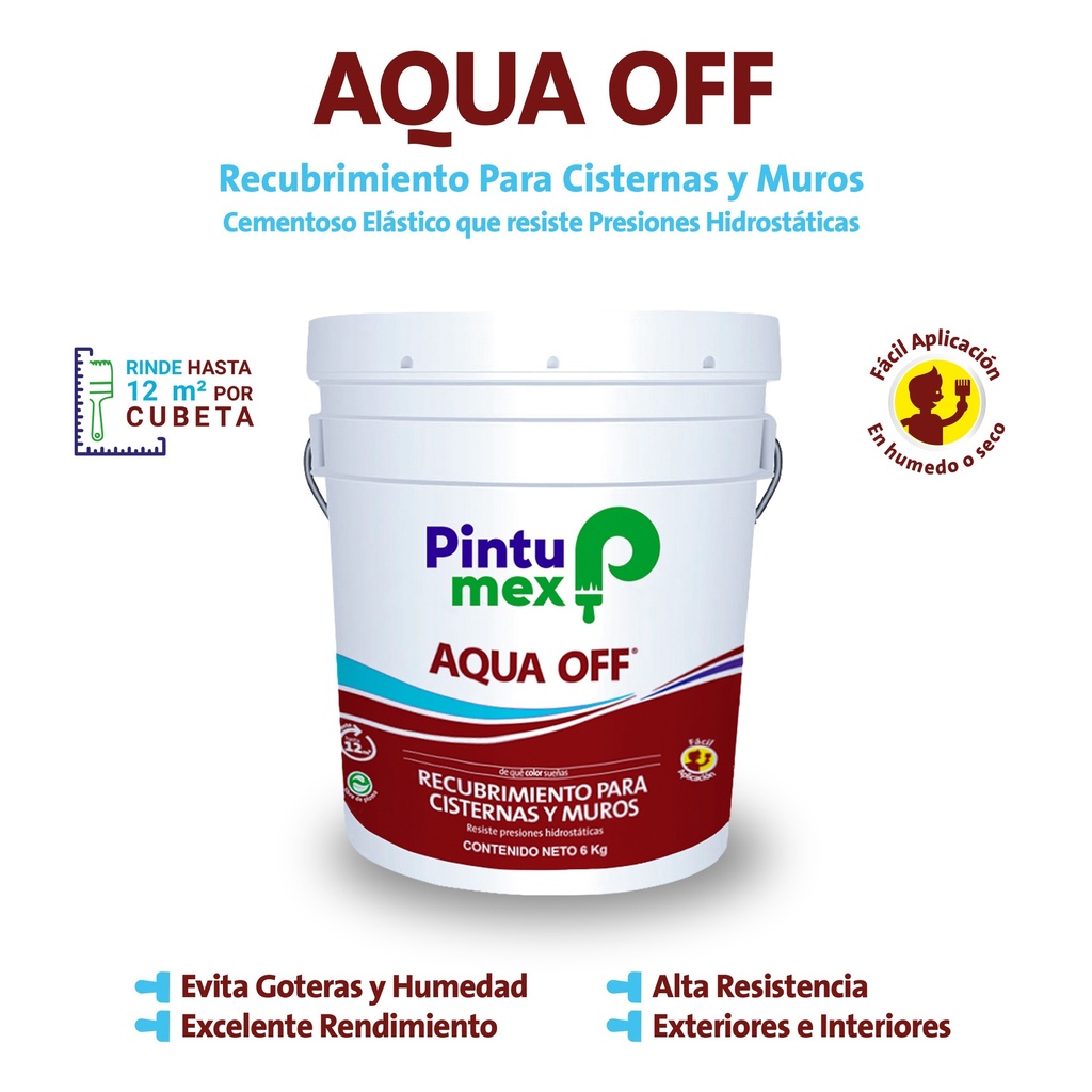 RECUBRIMIENTO P/ CISTERNAS Y MUROS 6 KG