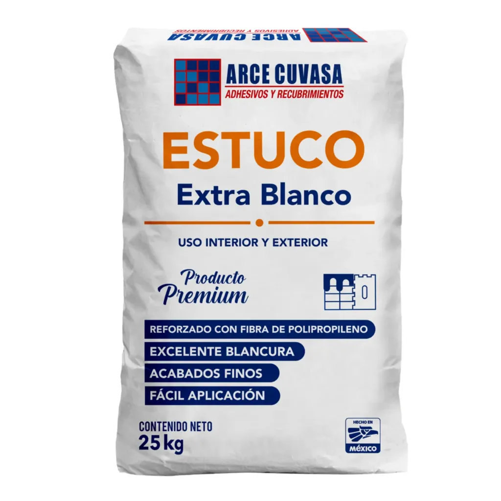 [ESTBCO20K] ESTUCO CUVASA EXTRA BLANCO PREMIUM BULTO 20KG