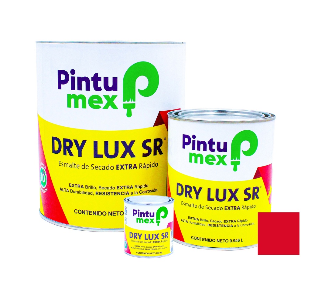 [378-453SR] DRYLUX ROJO BERMELLON BOTE 3.785 L