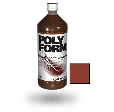 [19A0679705] POLYFORM TINTA ACEITE CAOBA CO 960ML
