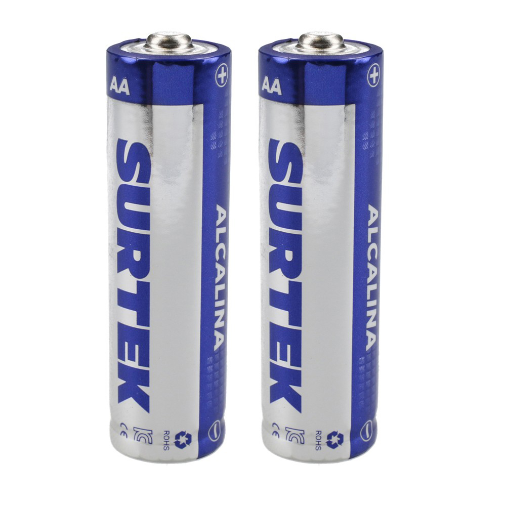 PILAS ALCALINAS SURTEK AA 2PZA