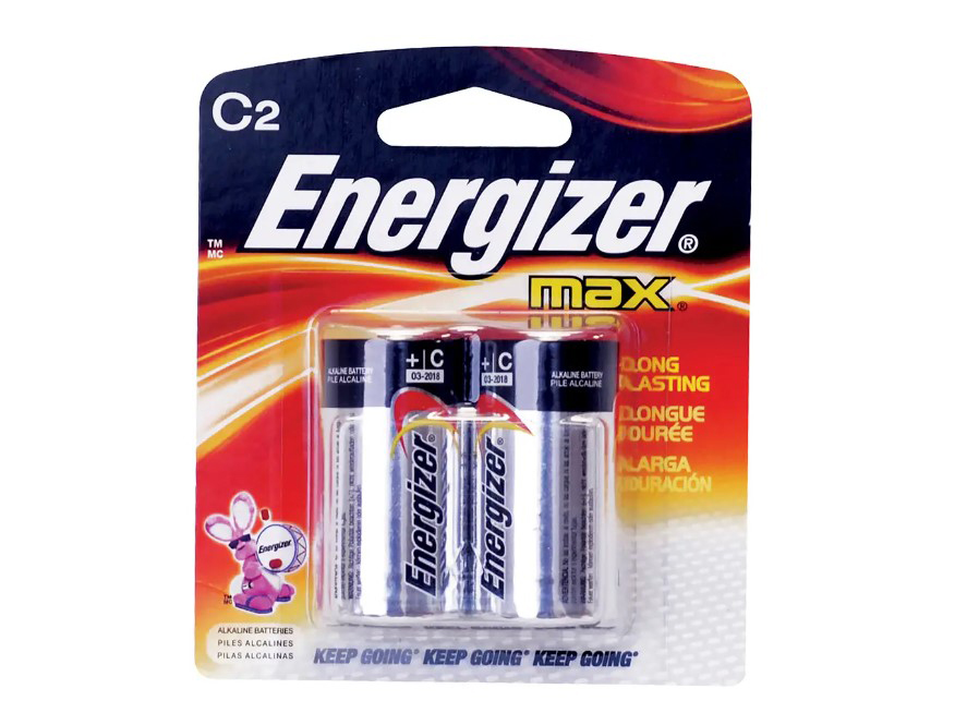 [E93BP-2] PILAS ALCALINAS ENERGIZER C 2PZ