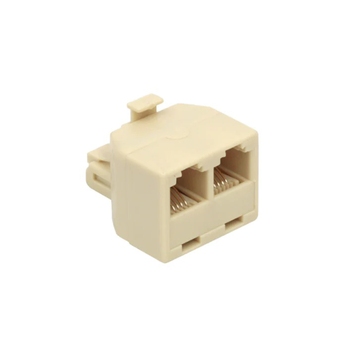 ADAPTADOR TELEFONICO Y  2JACK A 1 KLEY