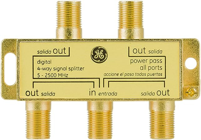 DIVISOR COAXIAL ALTA GANANCIA 4 SALIDAS