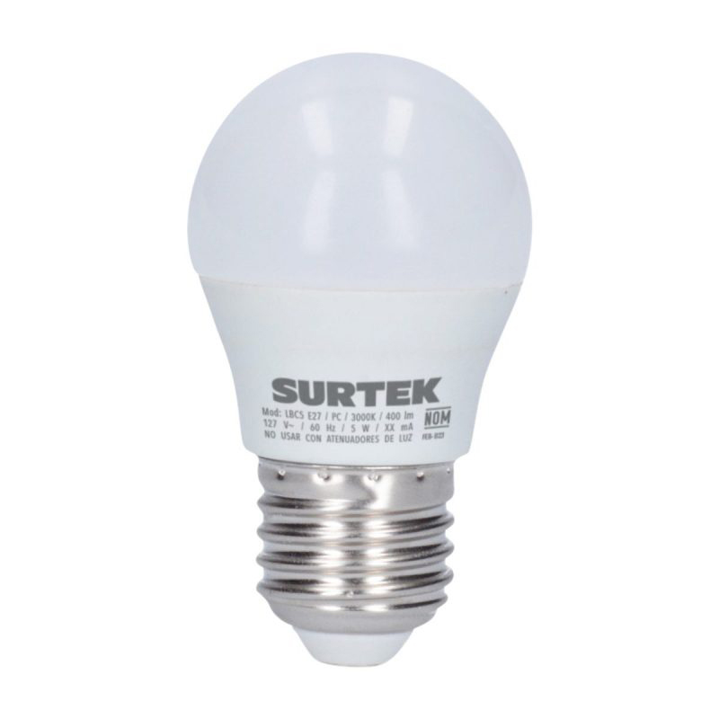 [LBC14] LAMPARA LED BULBO A19 SURTEK 14W CALIDA