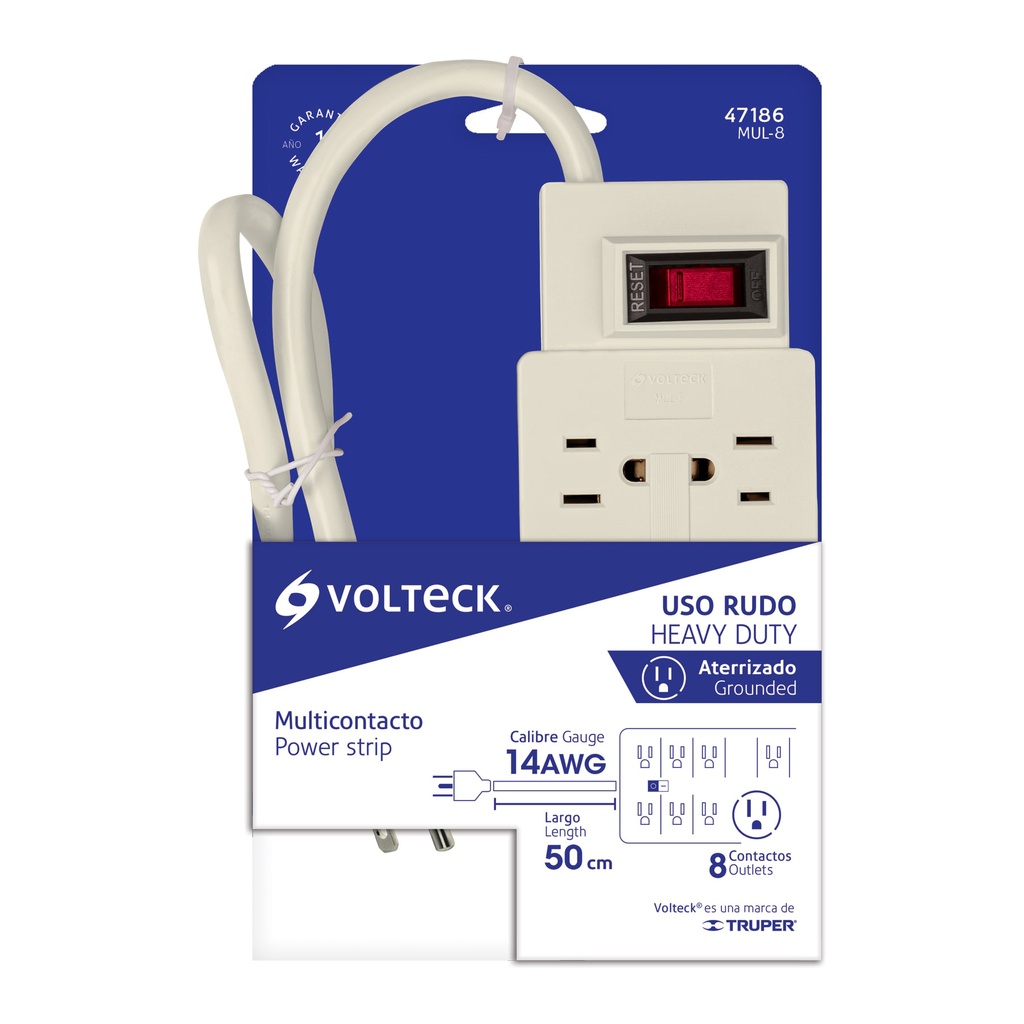 MULTICONTACTO USO RUDO 8E 14 AWG VOLTECK