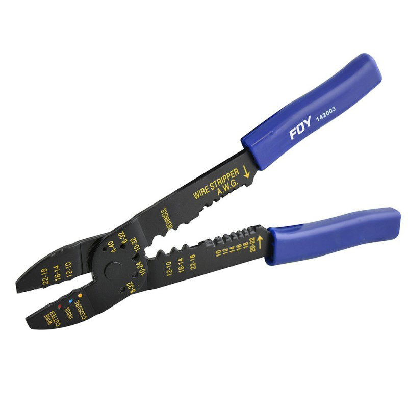 PINZA PELA CABLE 10-22 AWG 9  FOY