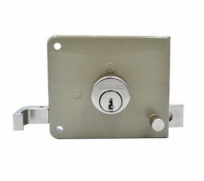 [CS107PBD-PE-BL] CERRADURA SOBREPONER FERKY BEIGE DERECHA