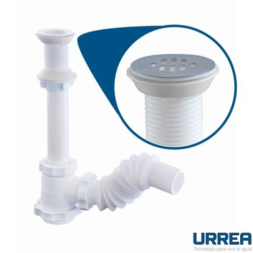 [3711] CESPOL LAVABO URREA, BOTE CHICO INOX