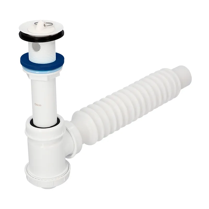 [3701CB] CESPOL LAVABO FLEXIBLE DICA BOTE CHICO SIN CUBIERTA