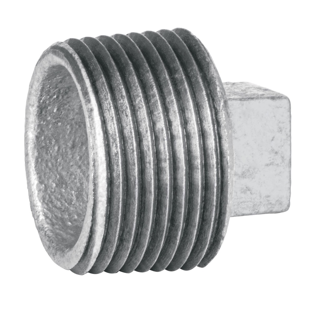 [HGB.716.25] TAPÓN MACHO GALVANIZADO 1  URREA 150 LB