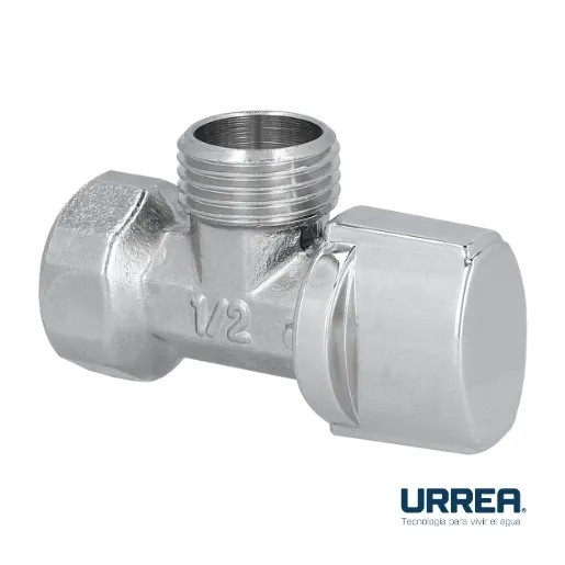 [401CV] LLAVE ANGULAR URREA HEMBRA 1/4 DE VUELTA