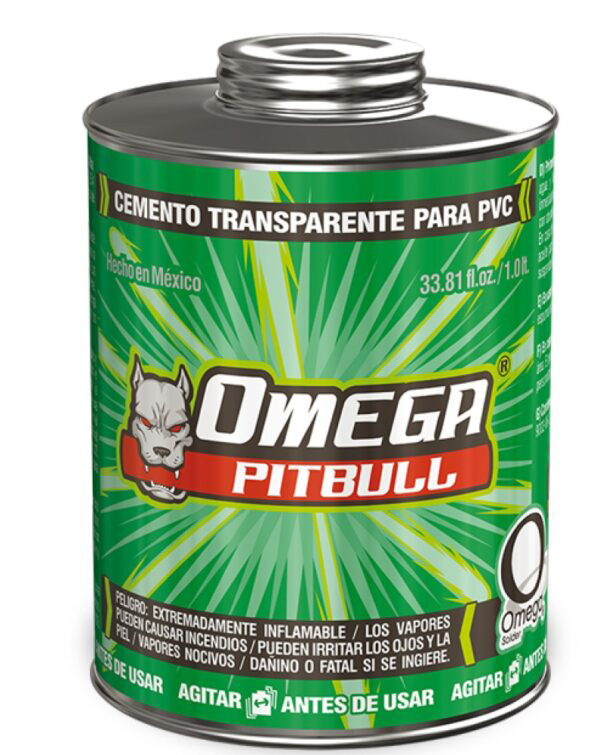 [CV300218] CEMENTO PVC OMEGA TRANSPARENTE 125 ML