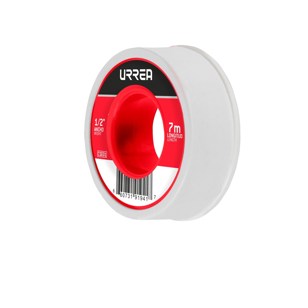 [CSE01] CINTA TEFLON INDUSTRIAL URREA 1/2  X 7M