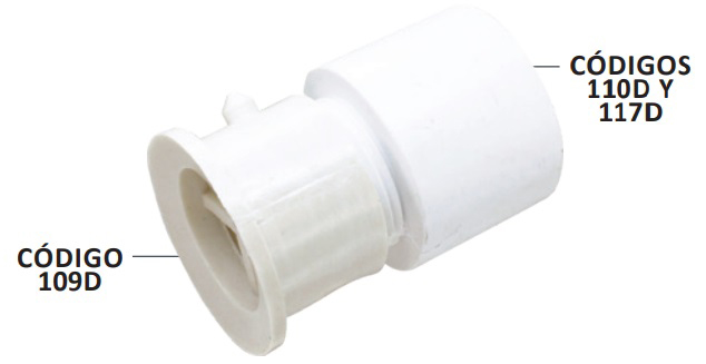 ADAPTADOR PARA LAVADERO HULCEN 1 1/2