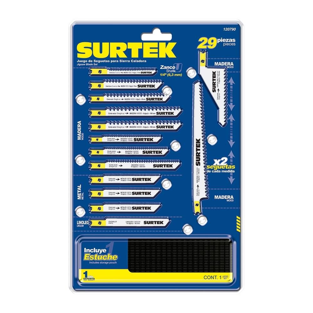 SEGUETA CALADORA 29 PIEZAS