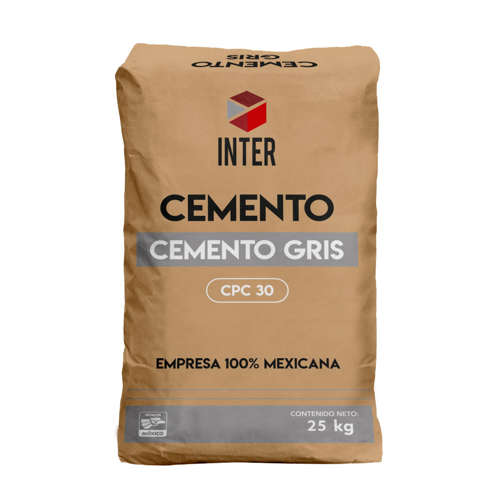 CEMENTO GRIS INTER CREST BULTO 25KG