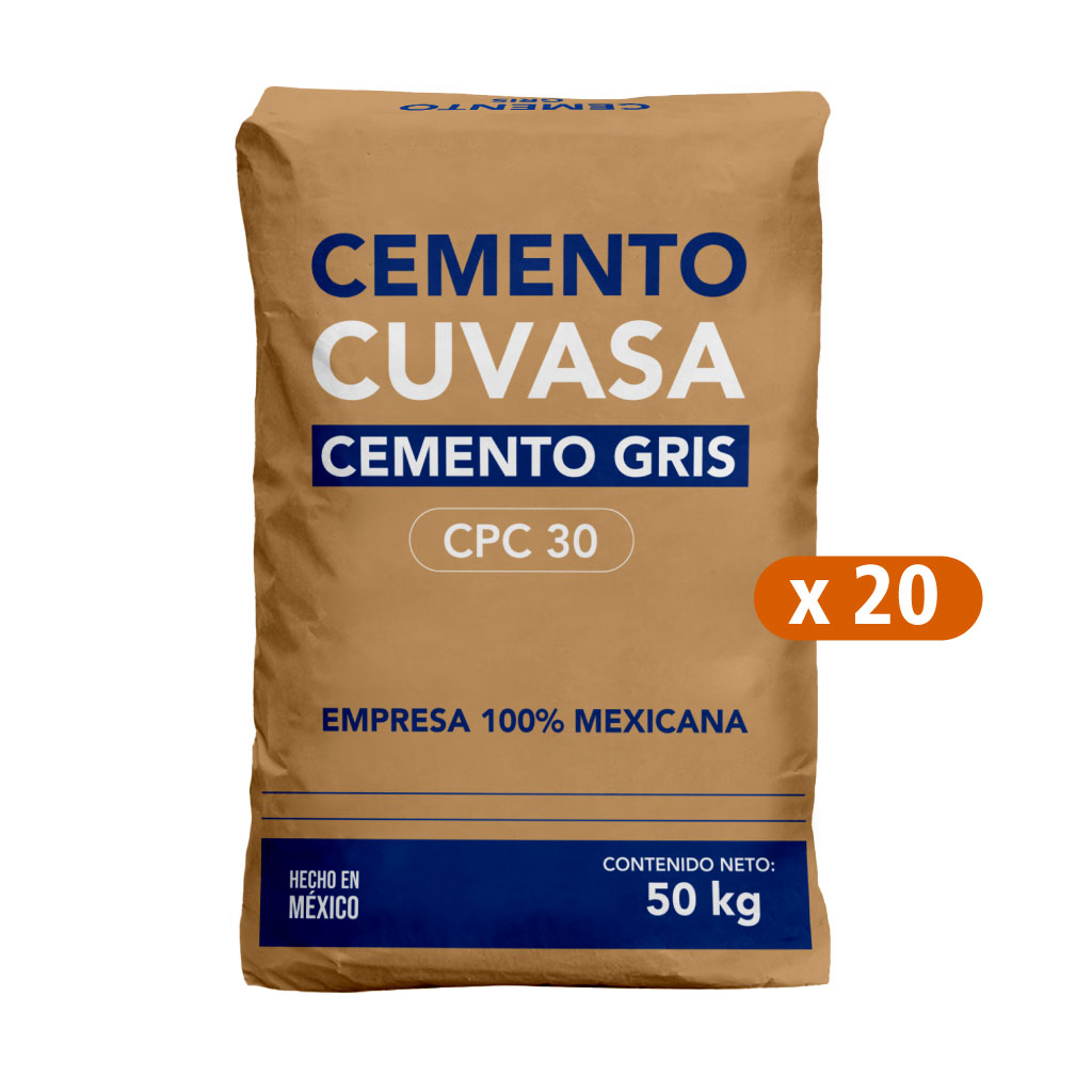 CEMENTO GRIS ARCE CUVASA TONELADA 20 BULTOS 50KG