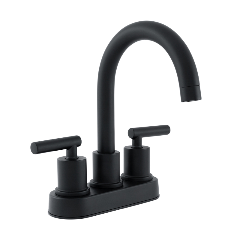 [14CL.2] MEZCLADORA LAVABO URREA NEGRO MATE