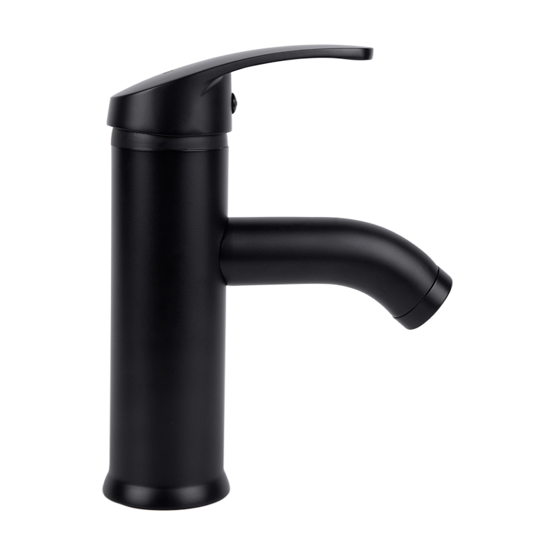 MONOMANDO LAVABO DICA NEGRO MATE