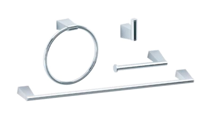 [3500] ACCESORIOS PARA BAÑO DICA 4 PIEZAS