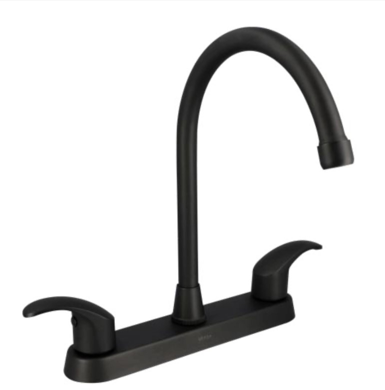 MEZCLADORA COCINA URREA 8  PALANCA NEGRO