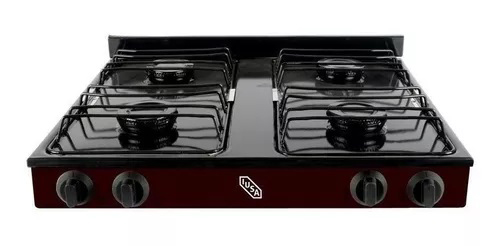PARRILLA GAS IUSA 4 QUEMADORES VINO