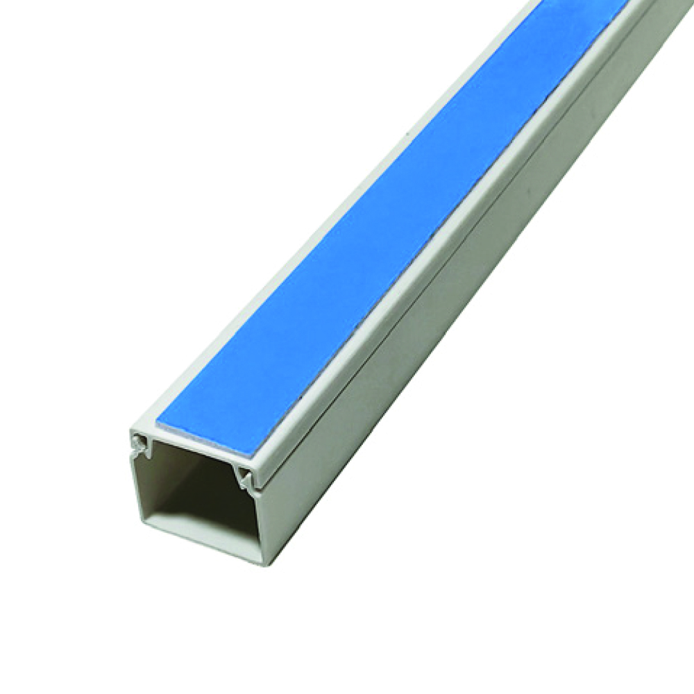 CANALETA PLASTICA IUSA 2M 10X20 ADHESIVO