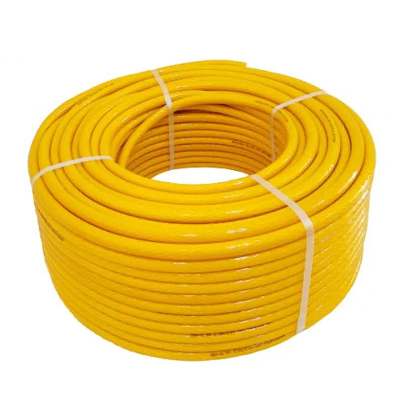 [MP38100] MANGUERA GAS AMARILLA 3/8  X METRO