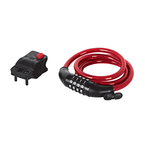 [43925] CANDADO DE CABLE CON COMBINACION, 10 MM
