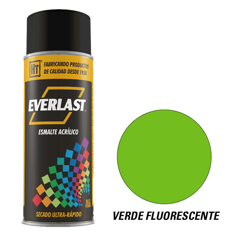 [15-0119] AEROSOL HECORT VERDE  FLUORESCENTE
