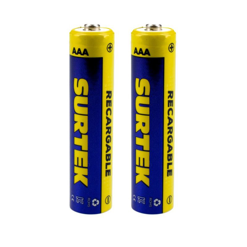 PILAS RECARGABLES AAA SURTEK BLISTER 2PZ