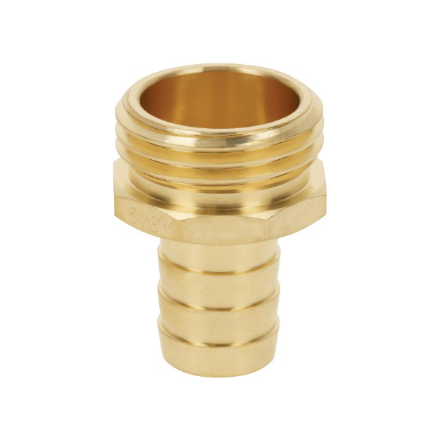 CONECTOR 5/8  MACHO DE LATÓN TRUPER