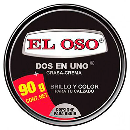 GRASA CREMA PARA CALZADO NEGRA 90G