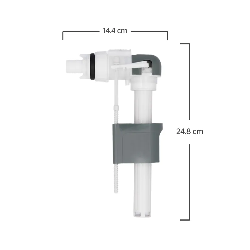 VALVULA PLASTICO TINACO CON FLOTADOR 1/2" URREA