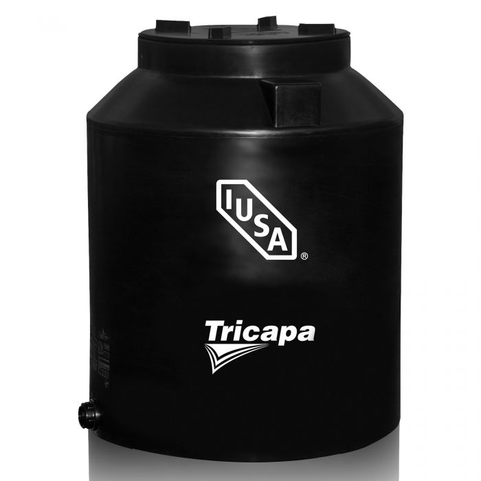 [267335] TINACO IUSA TRICAPA NEGRO C/ACC 450L