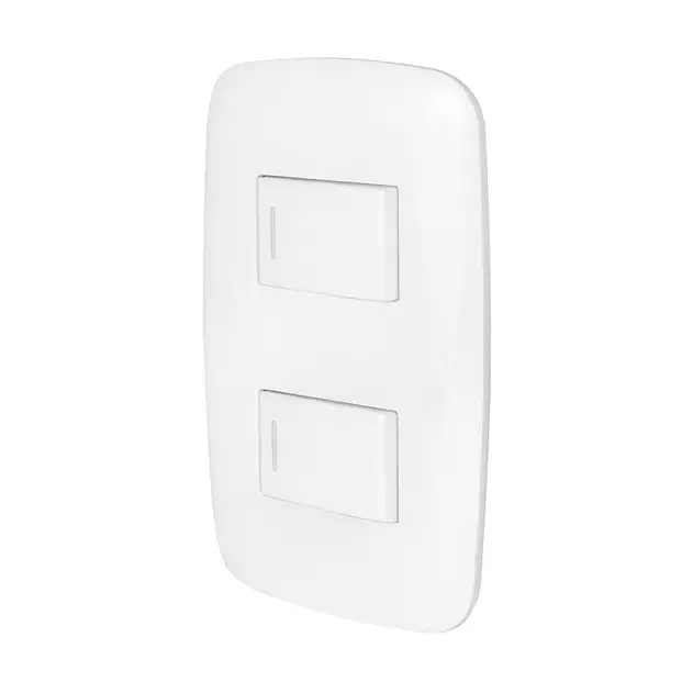 IUSA CURVE PLACA 2V APAGADOR SENCILLO