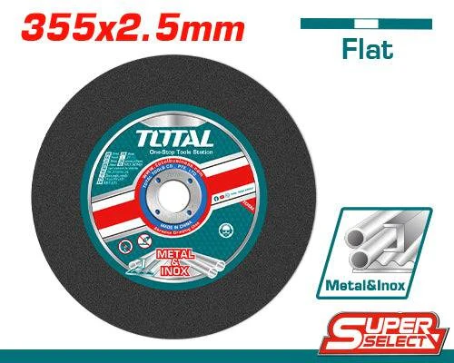 DISCO ABRASIVO CORTE DE METAL TOTAL 14"