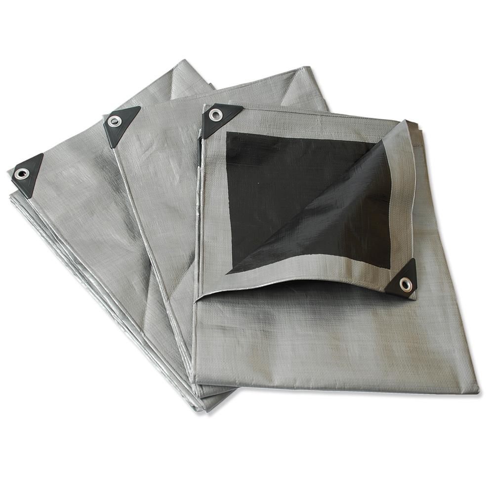 LONA POLIETILENO REFORZADO GRIS 3x3m